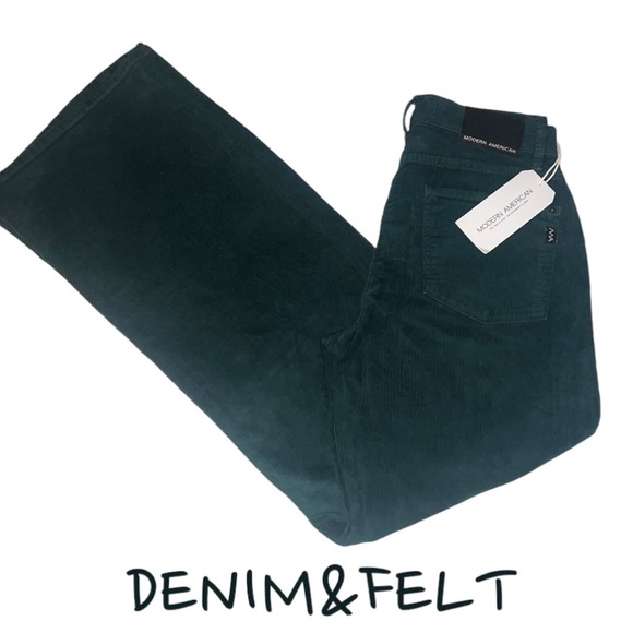 Modern American Topanga Corduroy Pants in Winter Green | NEW/NWT!!💚💚 - Picture 5 of 10